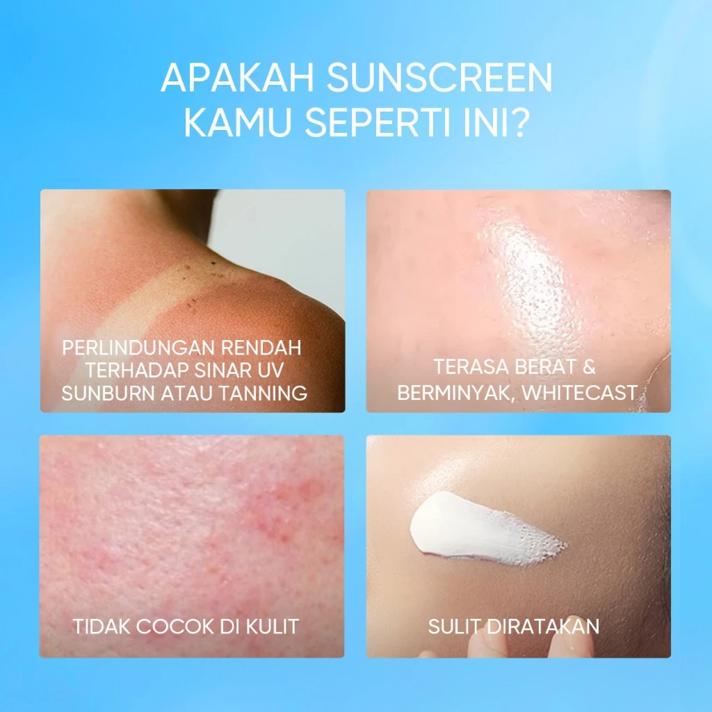 Skintific 5X Ceramide Serum Sunscreen SPF 50 dan PA++++ 50ml - Formula Canggih Baru