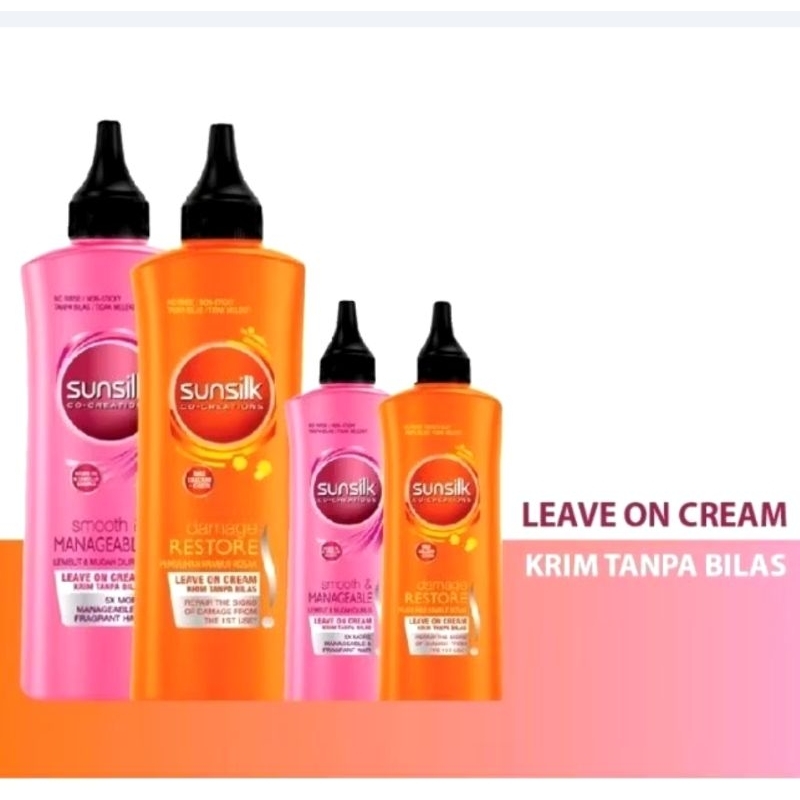 Jual Sunsilk Leave On Cream Non Sticky 120ml | Shopee Indonesia