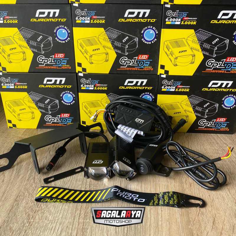 Jual DUROMOTO GP1 DE+ SAKLAR + BRACKET LAMPU KOLONG YAMAHA NMAX,lexi ...