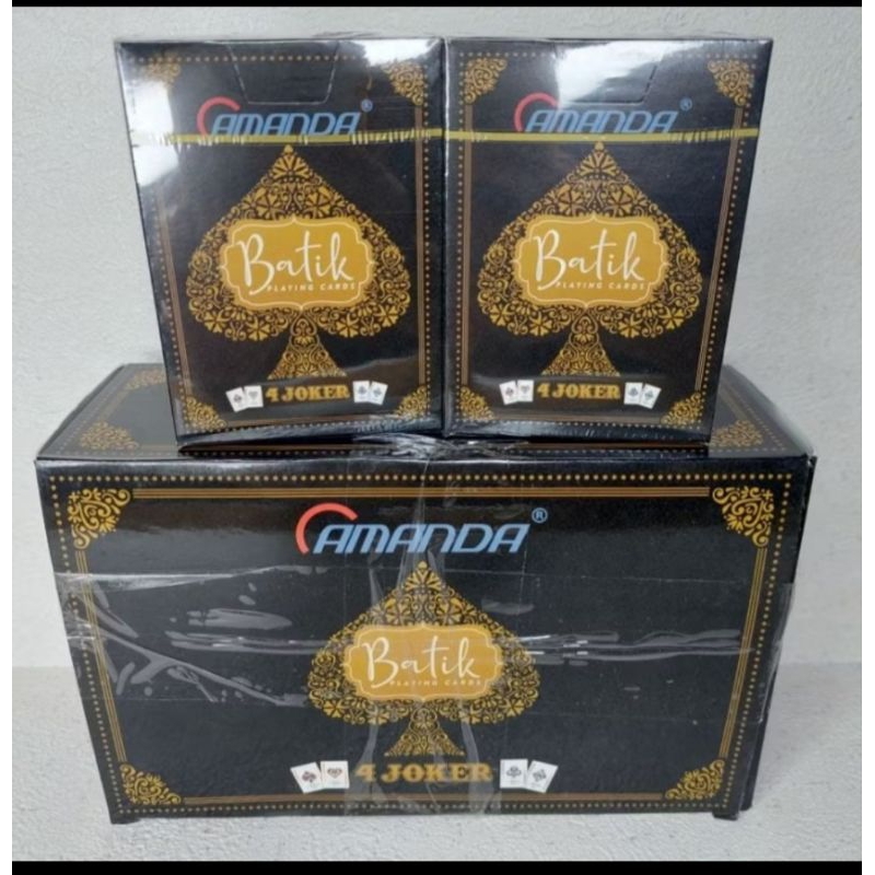 Jual Kartu Remi Batik Amanda PACK | Shopee Indonesia