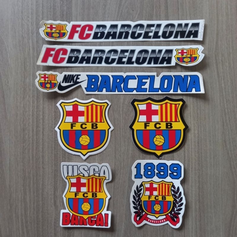 Jual STIKER FC BARCELONA VISCA BARCA VINYL UKURAN KECIL | Shopee Indonesia