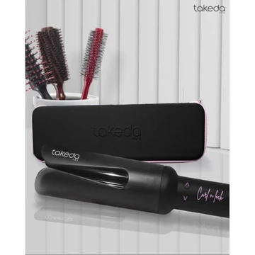TakedaPro Catokan Keriting Otomatis TKD HL119 34mm Auto Hair Curler Ceramic