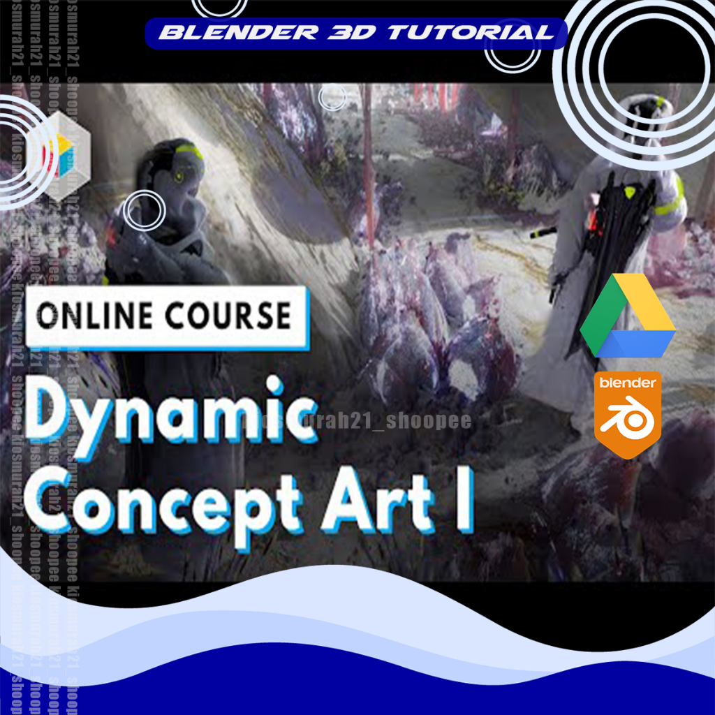 Jual Blender 3D Tutorial Dynamic Concept Art l | Shopee Indonesia