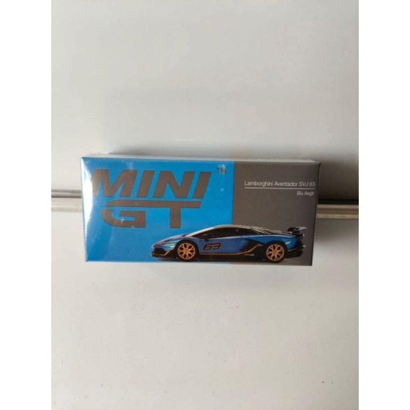 アイシドール黒、青 2024 Mini-GT Lamborghini Aventador SVJ 63 Blu Aegir #784 - 1:64