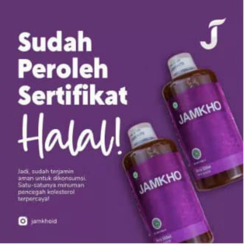 Jual JAMKHO 250 ML Jamu Kolestrol Herbal Turunkan Kolesterol dan Lemak ...