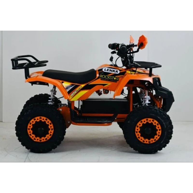 Mini ATV Elektrik HB EATV 03 tampak samping dengan desain sporty dan dinamis