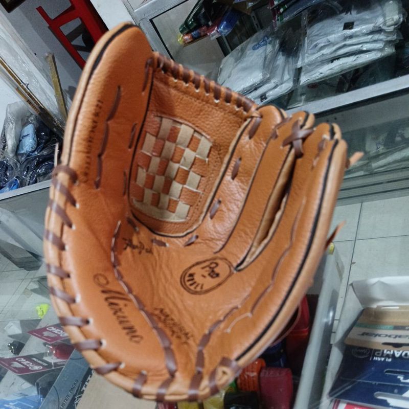 Jual Glove baseball softball Mizuno Kulit Shopee Indonesia