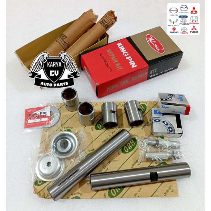 Jual KING PEN, KING PIN SET MITSHUBISHI PS100/PS120/PS125T/PS135 CANTER ...