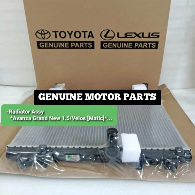 Jual Radiator assy Toyota Avanza Grand New Veloz 1.5 1500CC matic ...