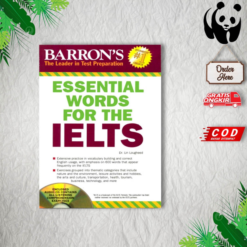 Jual Buku Barron's Essential Word for the IELTS (Barron's Test Prep ...