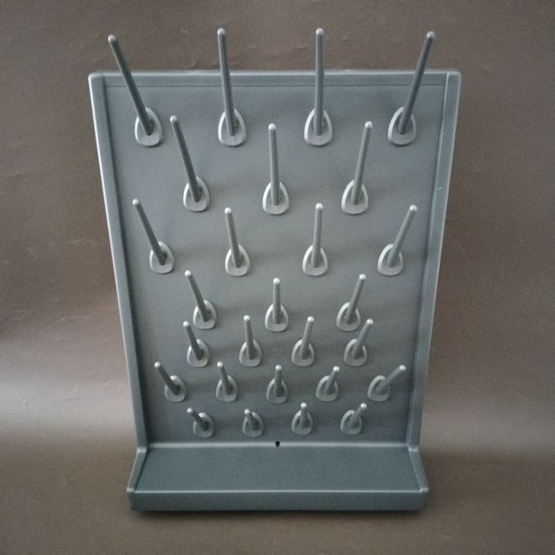 Jual Rak Pengering Alat Laboratorium Drying Rack 27 Pegs Lab | Shopee ...