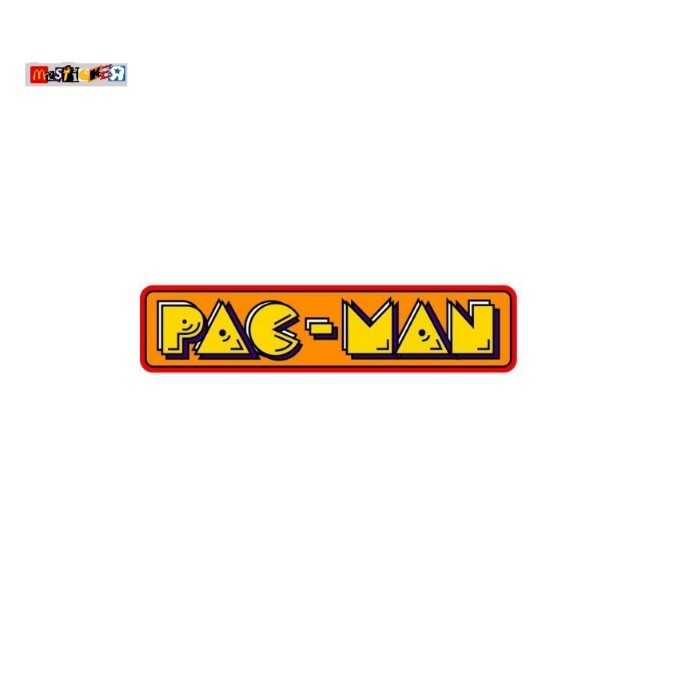 Jual sticker PAC MAN logo stiker retro vintage | Shopee Indonesia
