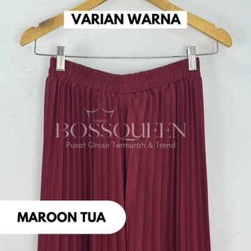 Rok Plisket Premium Rok Mayung Plisket Grade A Fit To Xxl