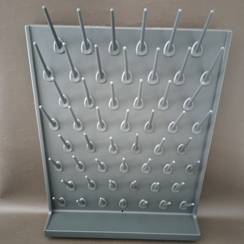 Jual Rak Pengering Alat Laboratorium Drying Rack 52 Pegs Lab | Shopee ...