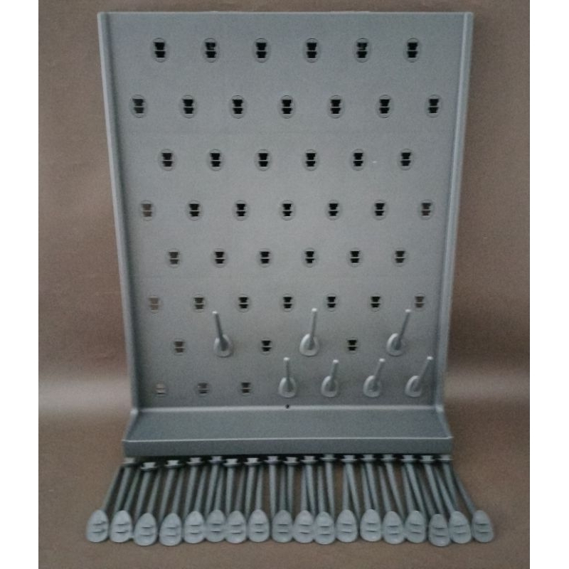 Jual Rak Pengering Alat Laboratorium Drying Rack 52 Pegs Lab | Shopee ...