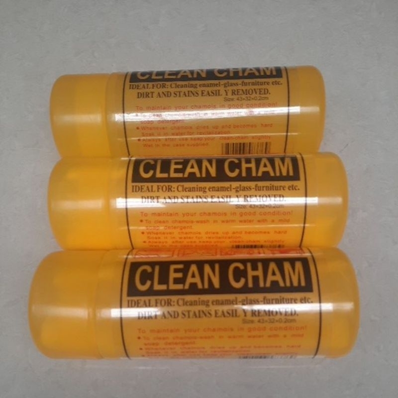 Jual Lap chamois kanebo clean cham 43x32x0.2cm | Shopee Indonesia