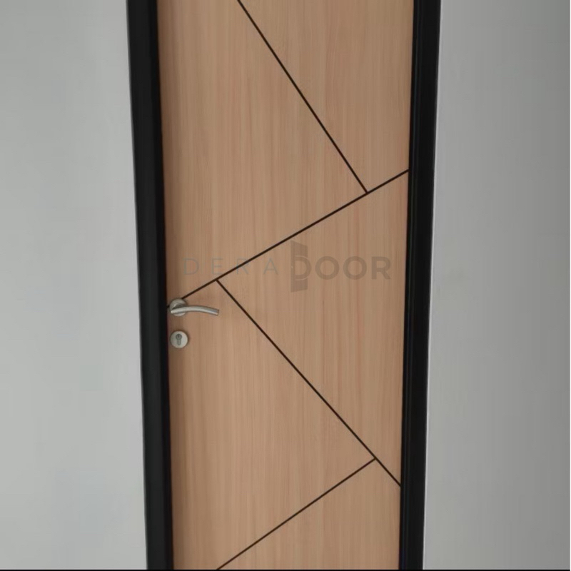 ready stok pintu rumah+kusen aluminium pintu kamar pintu utama pintu plus kusen free hendel kunci dan engsel