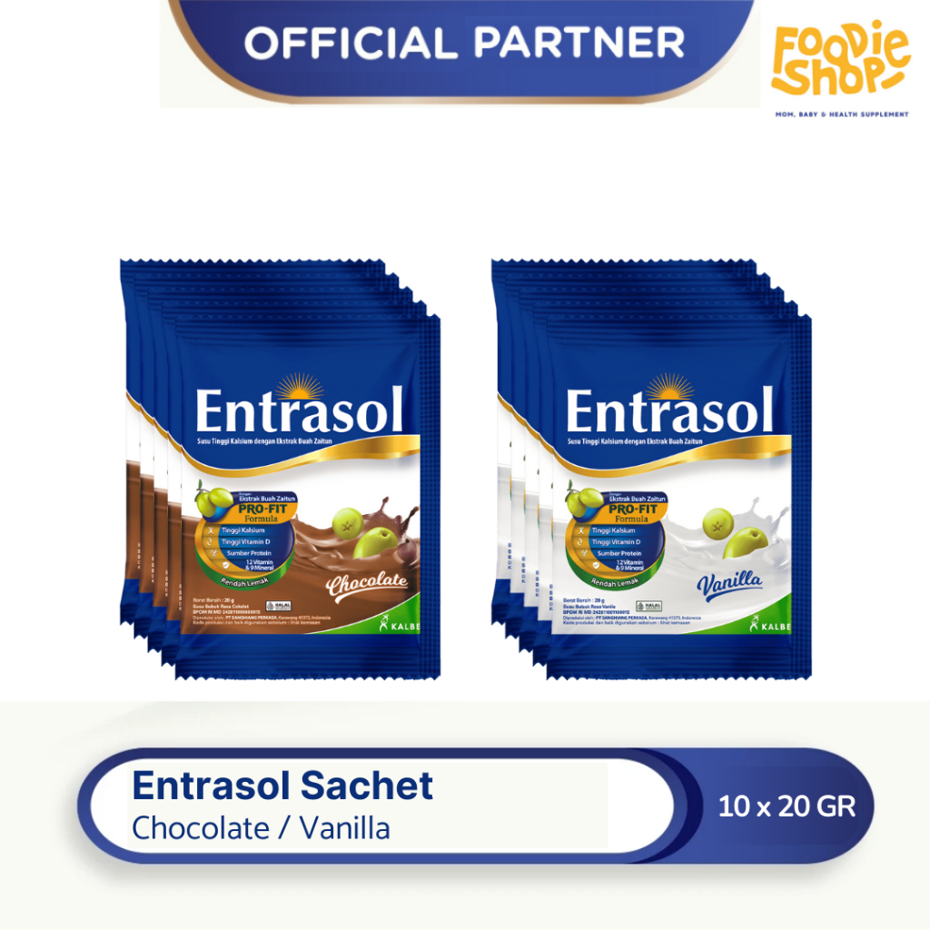 Jual Entrasol Renceng Coklat/Vanila isi 10 | Shopee Indonesia