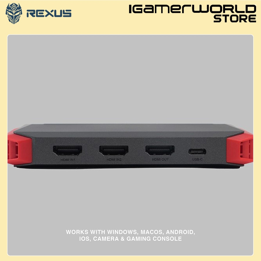 Jual Rexus HD300 / HD-300 HDMI 4K 1080P 60Hz - Low Latency Video ...