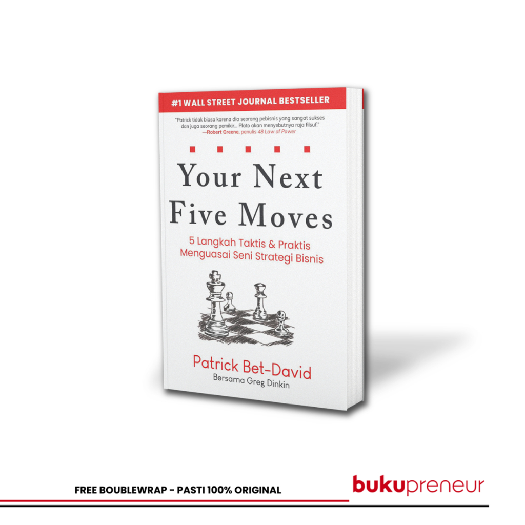 Jual Bukupreneur - Your Next Five Moves - Patrick Bet-David | Shopee ...