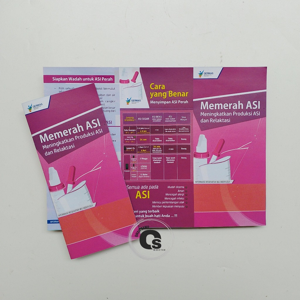 Jual Leaflet Memerah Asi Relaktasi Memerah Asi Yang Benar Brosur