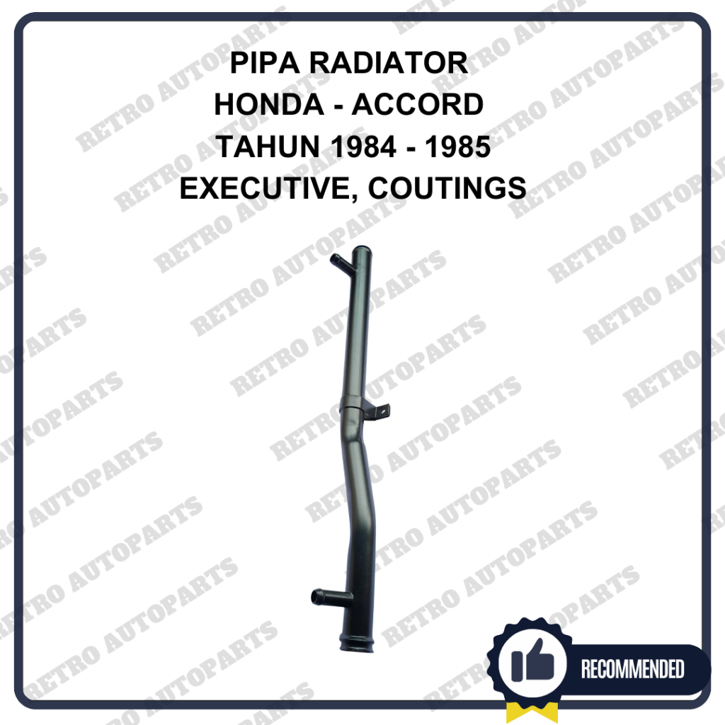 Jual HONDA - ACCORD | Pipa Radiator Honda Accord Tahun 1984 - 1985 ...