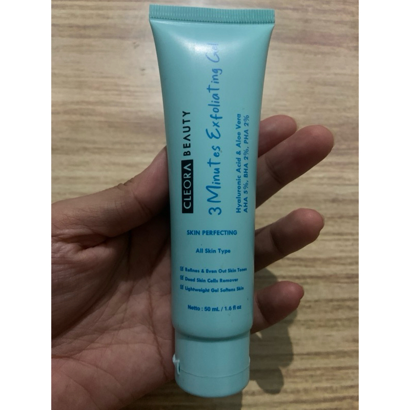 Jual Cleora Beauty 3 Minutes Exfoliating Gel | Shopee Indonesia
