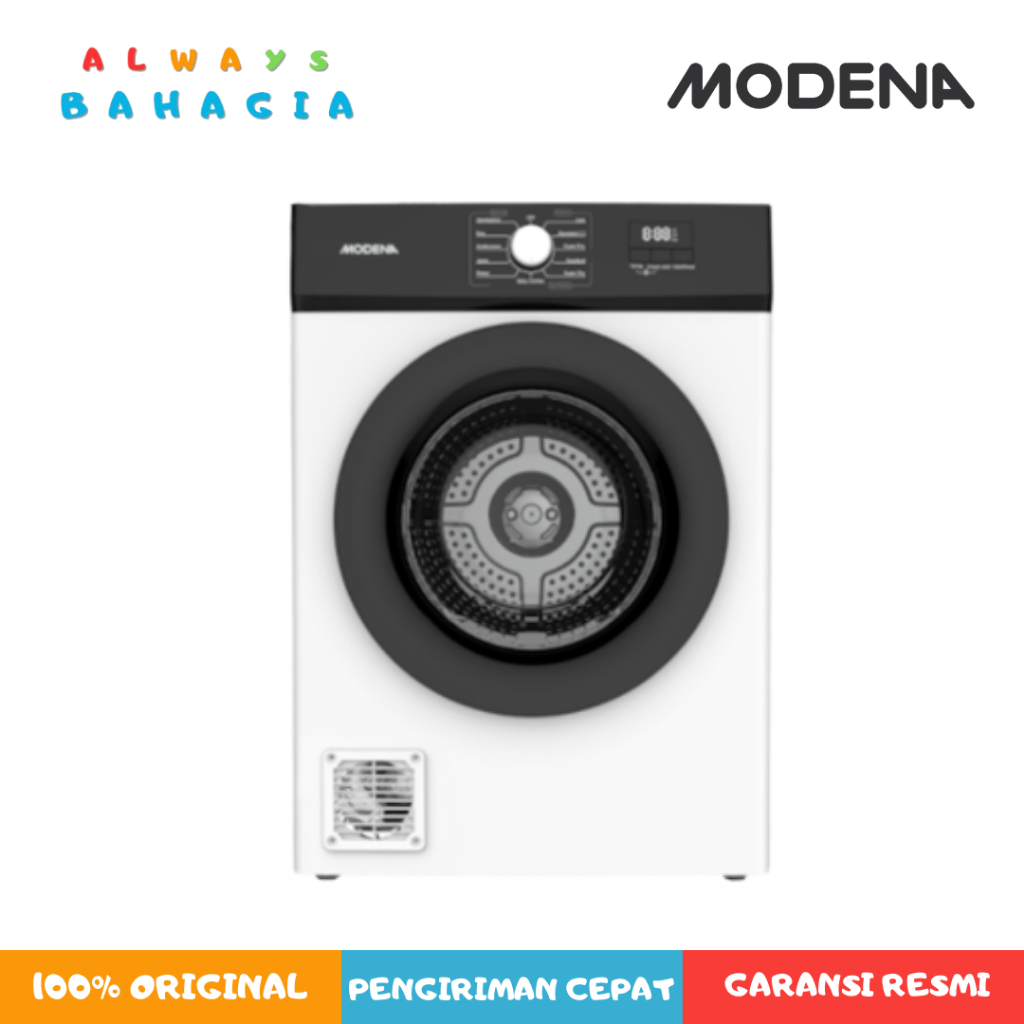 Jual Modena ED 0810 UCWH pengering pakaian vented Dryer kapasitas 8 KG ...