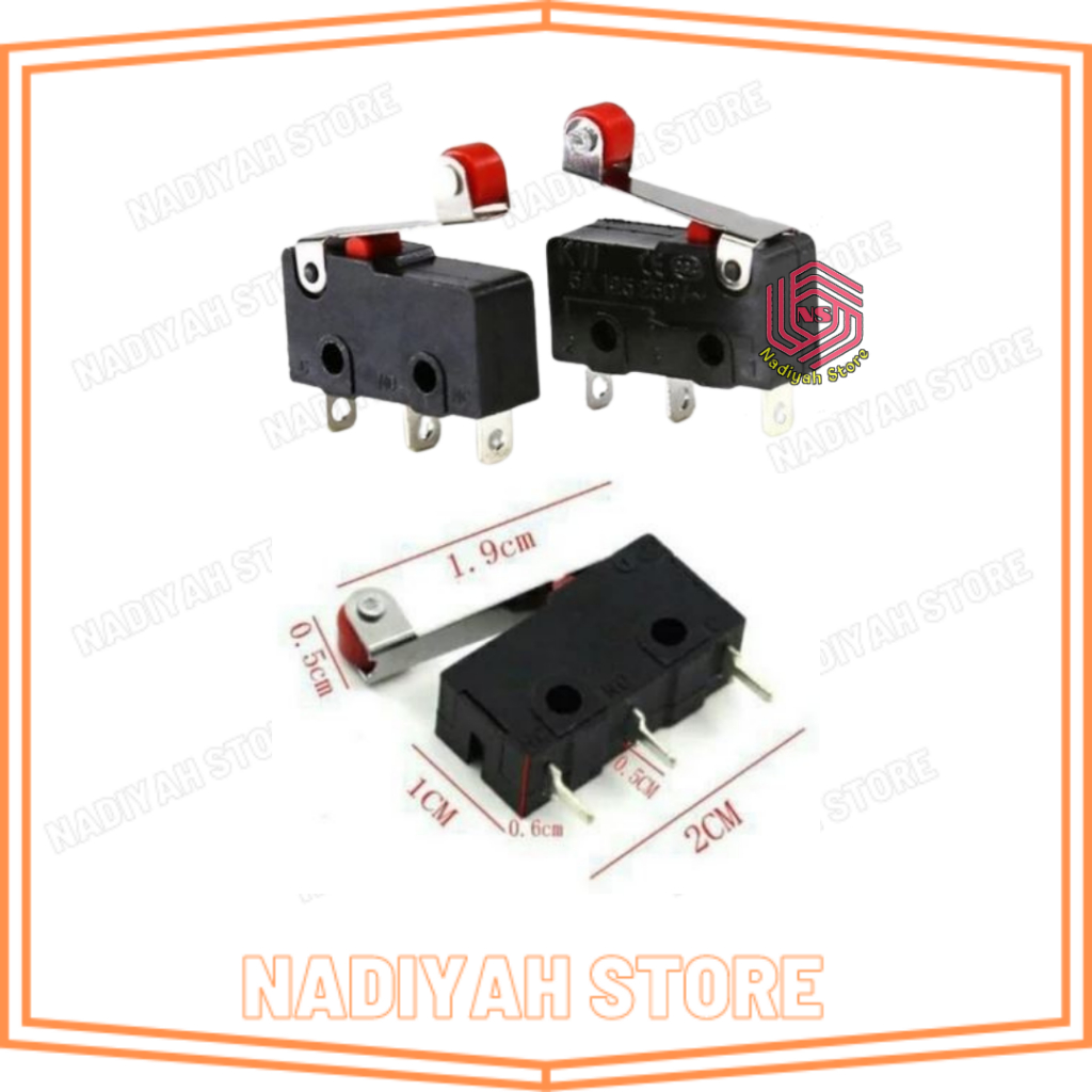 Jual MIKRO SWITCH RODA MICRO LIMIT SWITCH ROLLER MINI | Shopee Indonesia