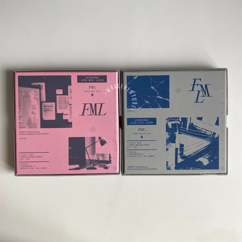 Jual READY - FML SEVENTEEN SVT UNSEALED | Pink Gray Green | Pink Abu ...