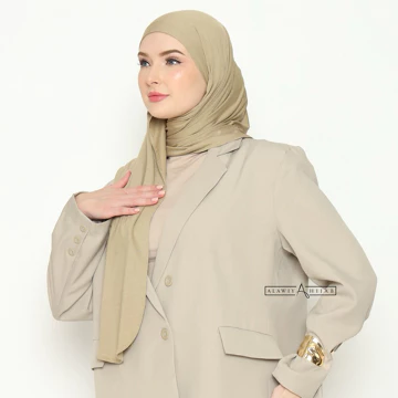 Alawiyahijab Elma Instant TENCEL™ Antibacterial (Segitiga Oval Instant) Breathable Cooling
