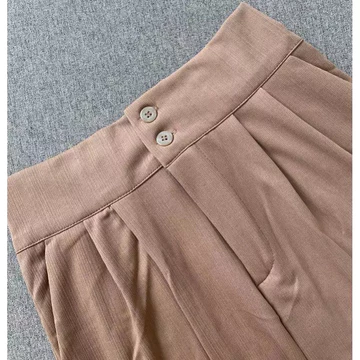 Celana Highwaist Loose Pants Trousers Celana Kerja Wanita Kantor Anti Kusut Celana Kulot Wanita