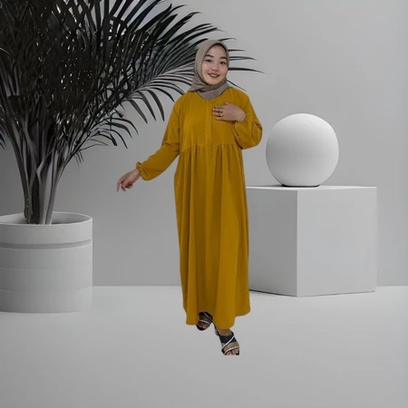 MIDI DRES KAYLA Terbaru