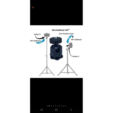 Tripod Tinggi 2.1 Meter Kokoh Stabil Untuk Kamera Handphone Ringlight Dan Perangkat Laiinnya