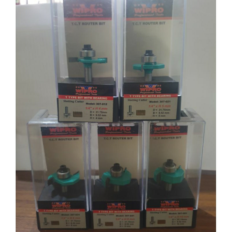 Jual Mata Router Slotting 3mm - 12mm WIPRO | Shopee Indonesia