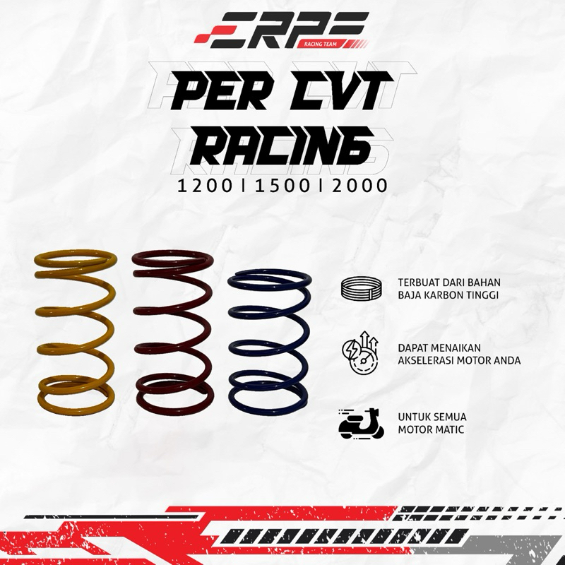 Jual PER CVT 120015002000 RPM UNTUK SEMUA MOTOR | Shopee Indonesia