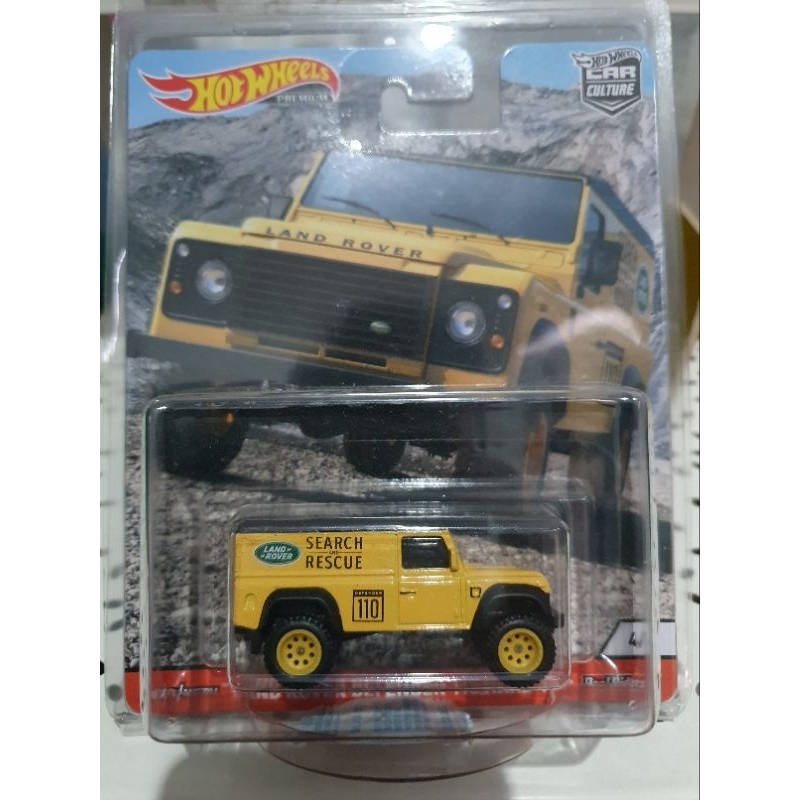 Jual Hot Wheels Premium Car Culture LAND ROVER DEFENDER 110 HARD TOP ...