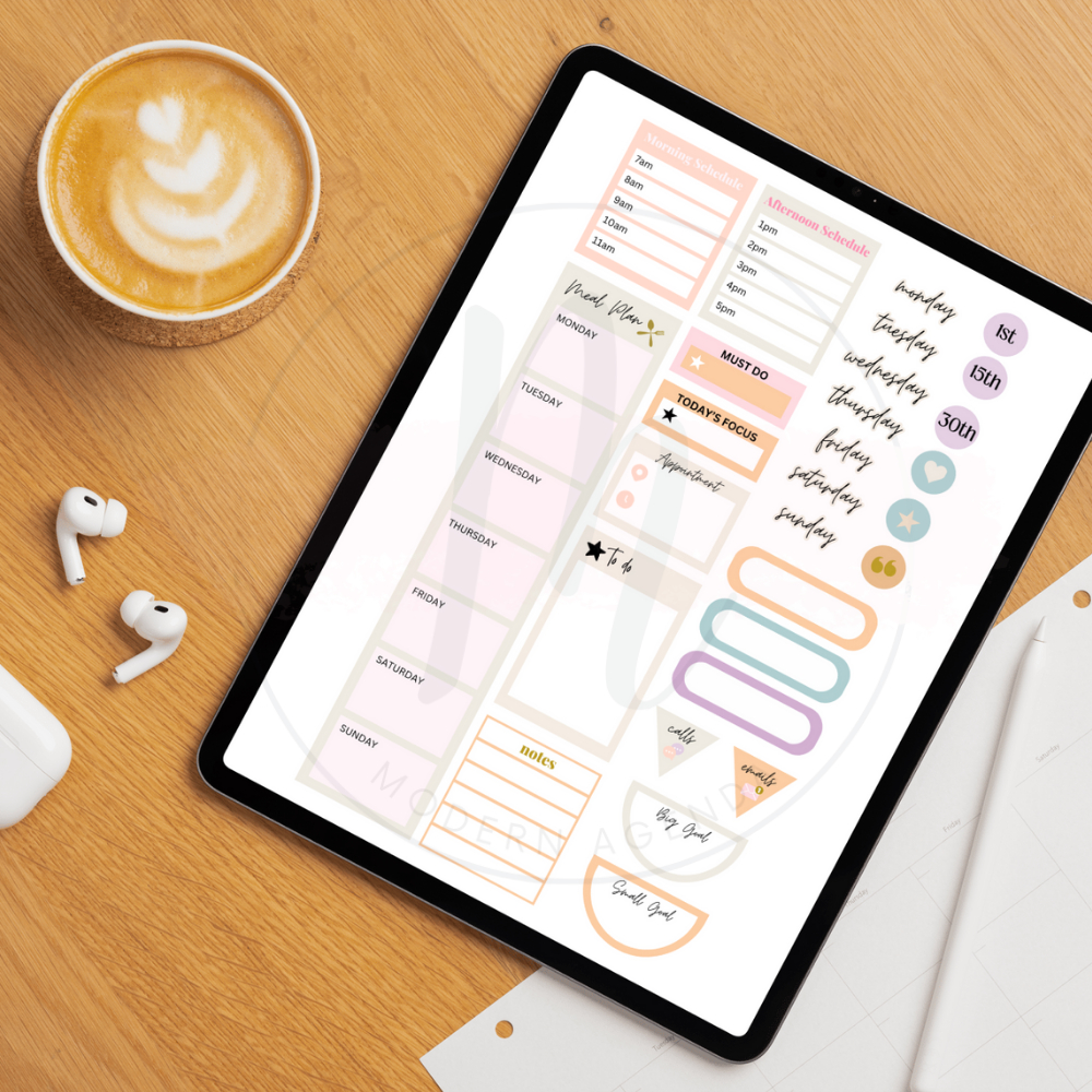 Jual Everyday Digital Sticker untuk GoodNotes, Freenotes, Xodo ...