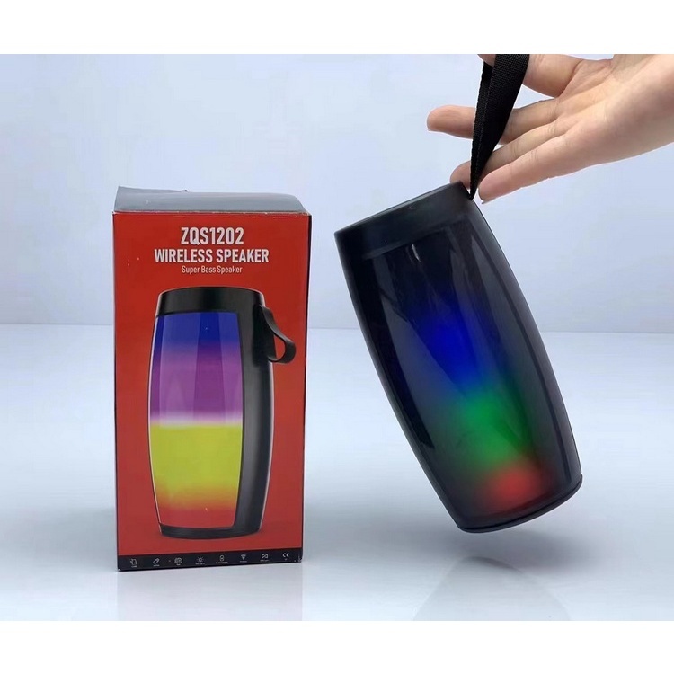 Jual Speaker Bluetooth Mini 1202 RGB LED / Portable Wireless Spiker ...