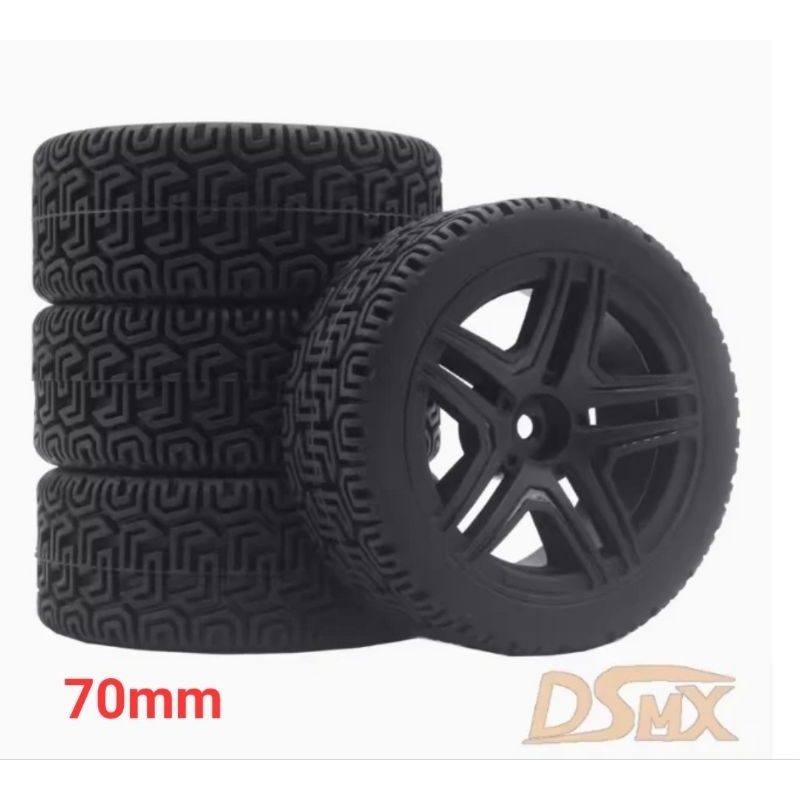 Jual Ban Onroad 1/10 Rally Touring 1/16 1/14 70mm 75mm | Shopee Indonesia