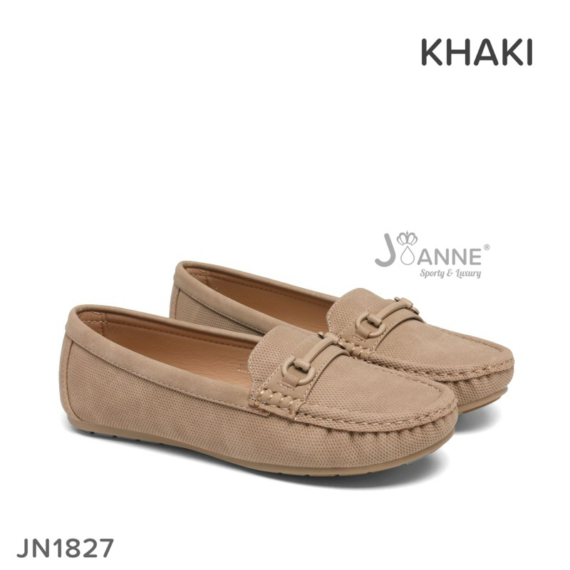 Jual [JOANNE] Moccasin Loafers Shoes Sepatu Wanita JN1827 Shopee