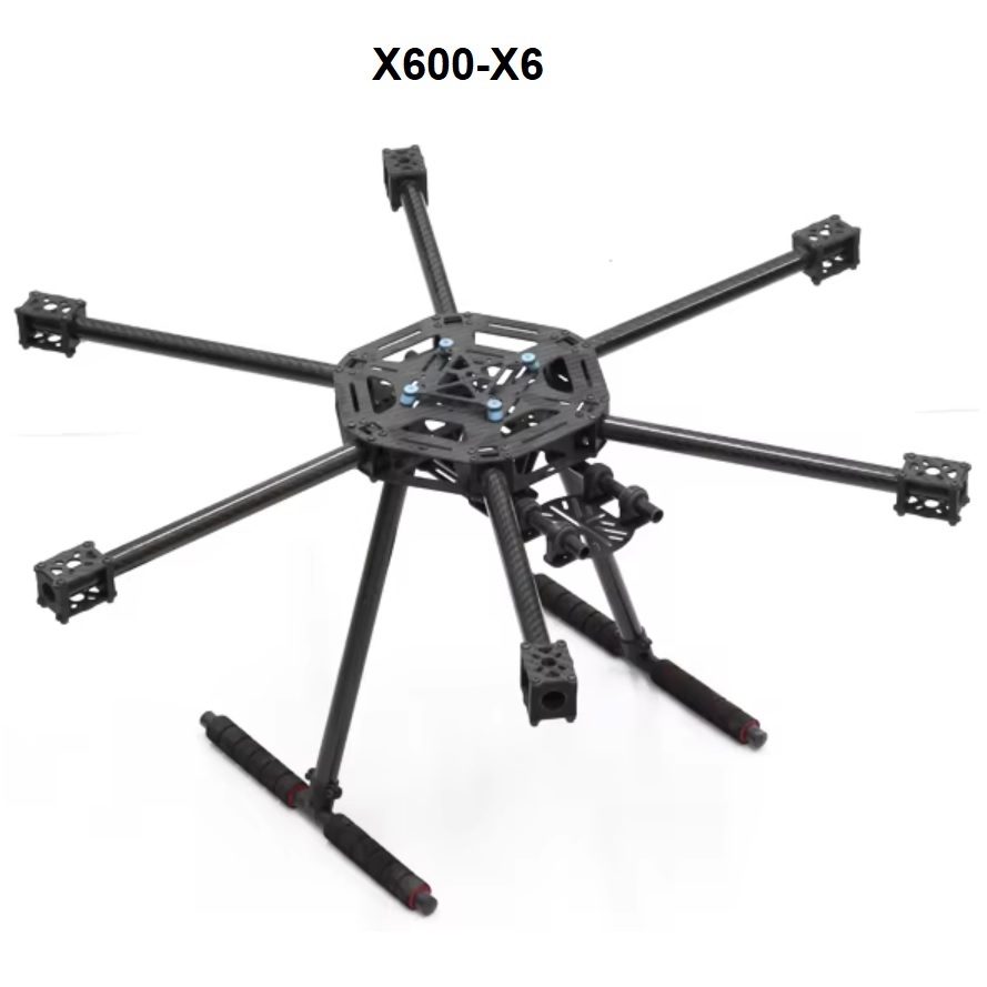 Jual X600 X6 600mm FPV Hexacopter Frame X600 X6 with Carbon Fiber ...