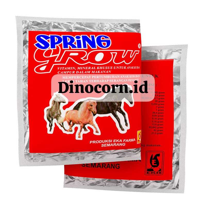 Jual SPRING GROW 500 GRAM MINERAL KUDA PACU ORIGINAL BAGUS PERCEPAT ...