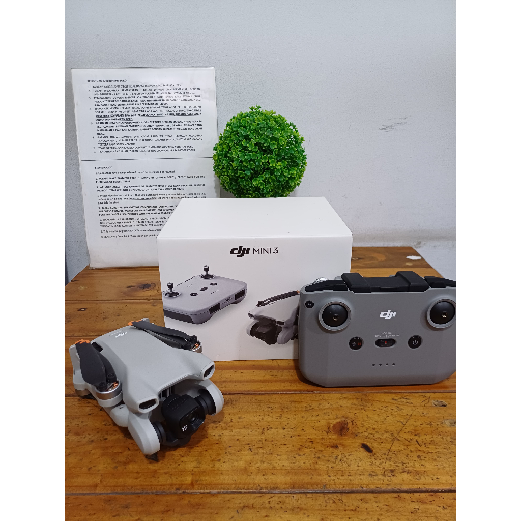 Jual DJI Mini 3 DJI RCN1 / DJI RC Drone secondhand fullset | Shopee ...