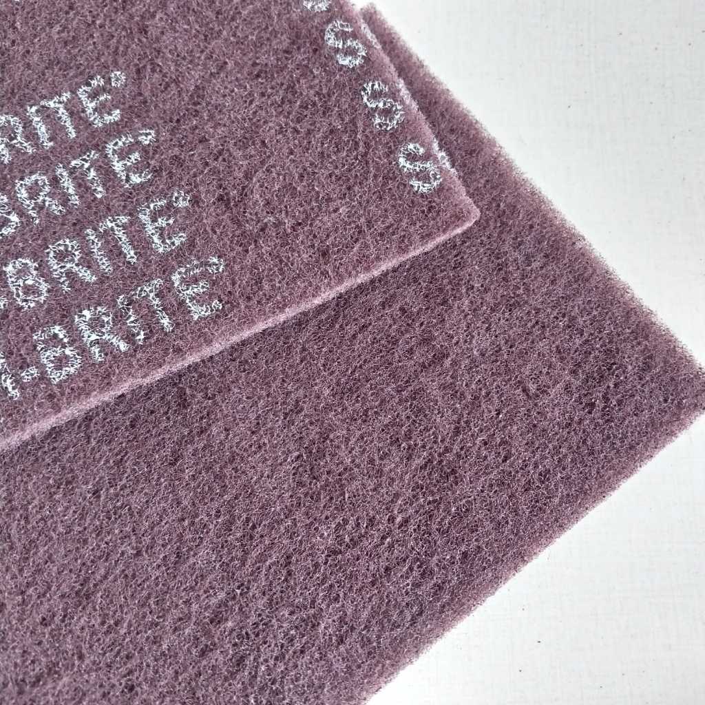 Jual 3M 7447 Scotch Brite Pad Amplas Sabut Spons Non Woven 6x9 Inch ...