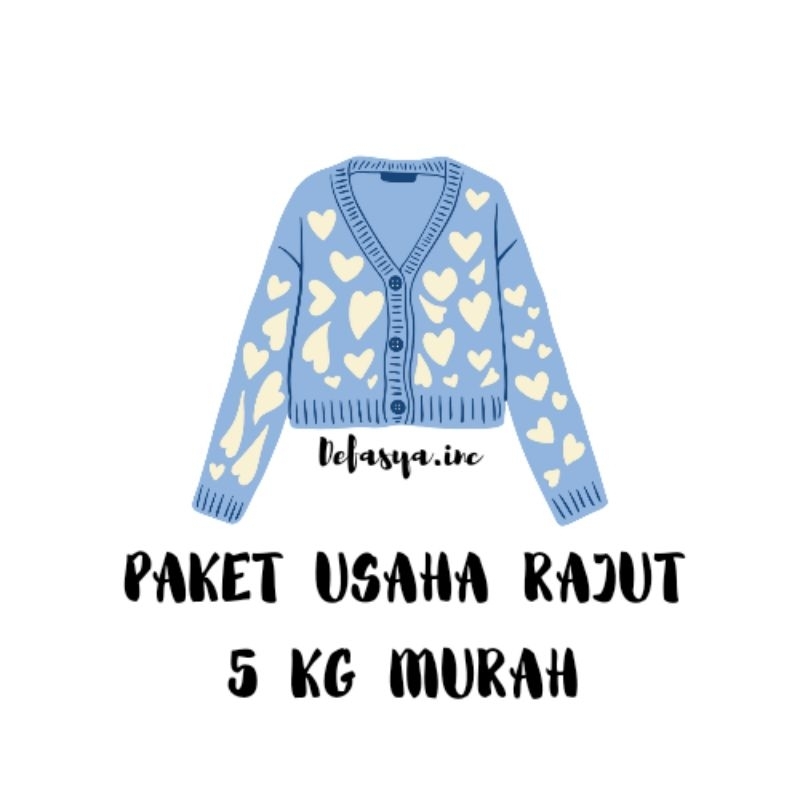Jual PAKET USAHA RAJUT 5 KG MURAH | Shopee Indonesia