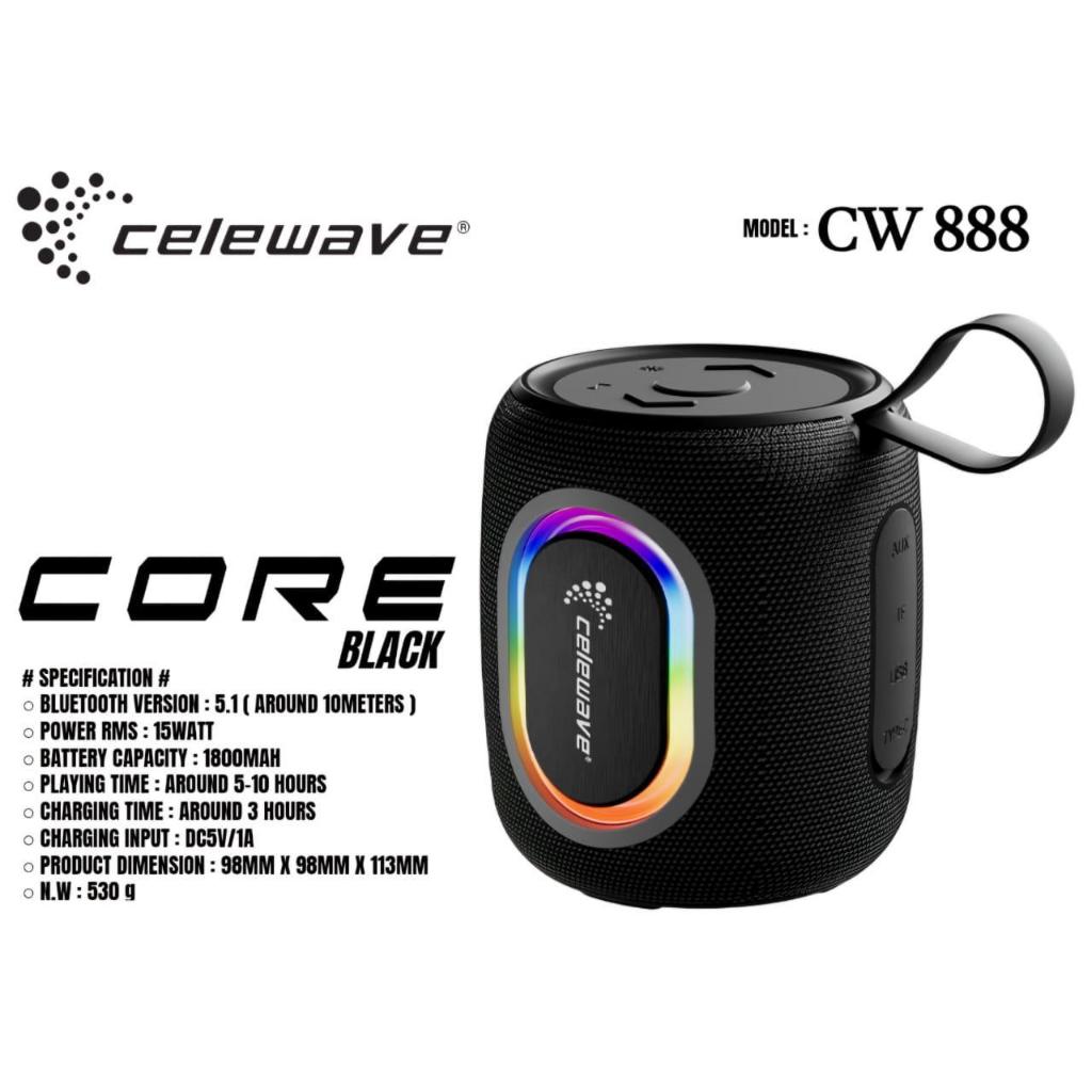 Jual SPEAKER PORTABLE CELEWAVE CW888 CORE | Shopee Indonesia