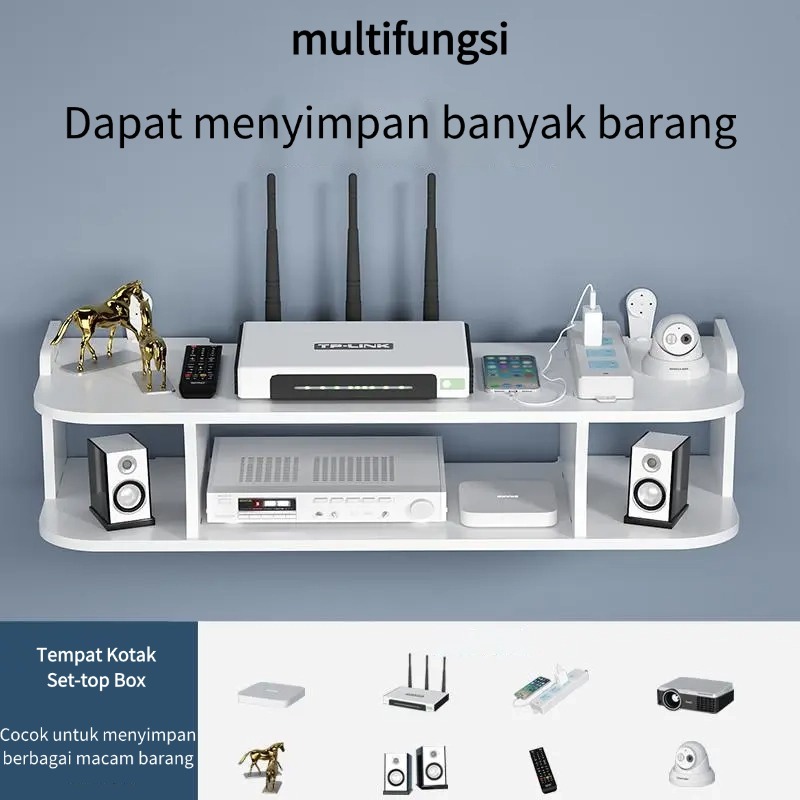 Jual CUCI GUDANG-Rak Dinding Ruang Rak Gantung 3 Susun Modem, Wifi ...