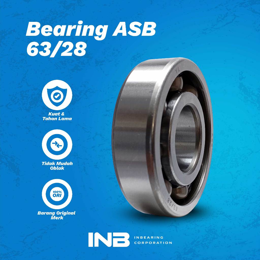 Jual Laker Bearing 63/28 Asb Bearing Kruk As Gl Pro Gl Series Scorpio ...