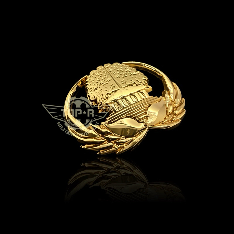 Jual pin korpri lux lapis emas | Shopee Indonesia